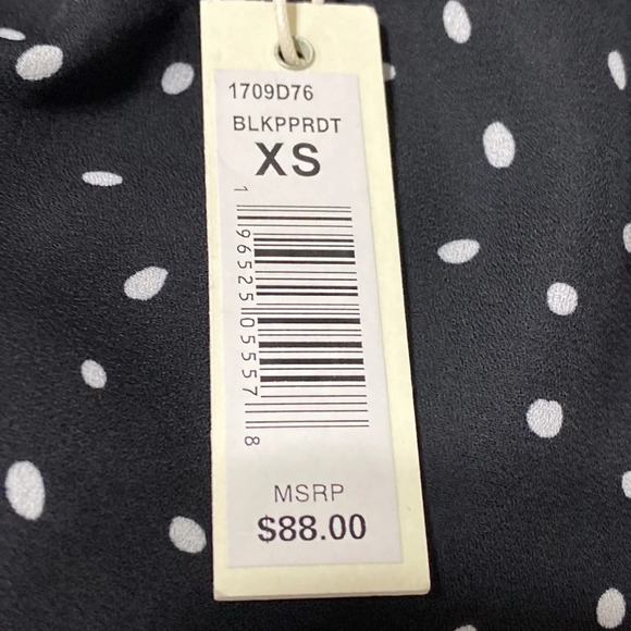 Max Studio NWT Polka Dot Blouse - Picture 8 of 8